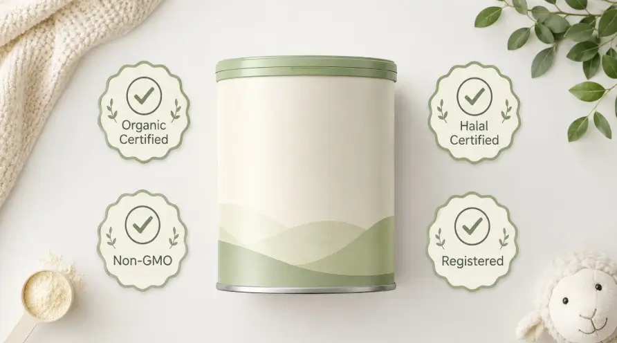 what organic mean in baby formula milk